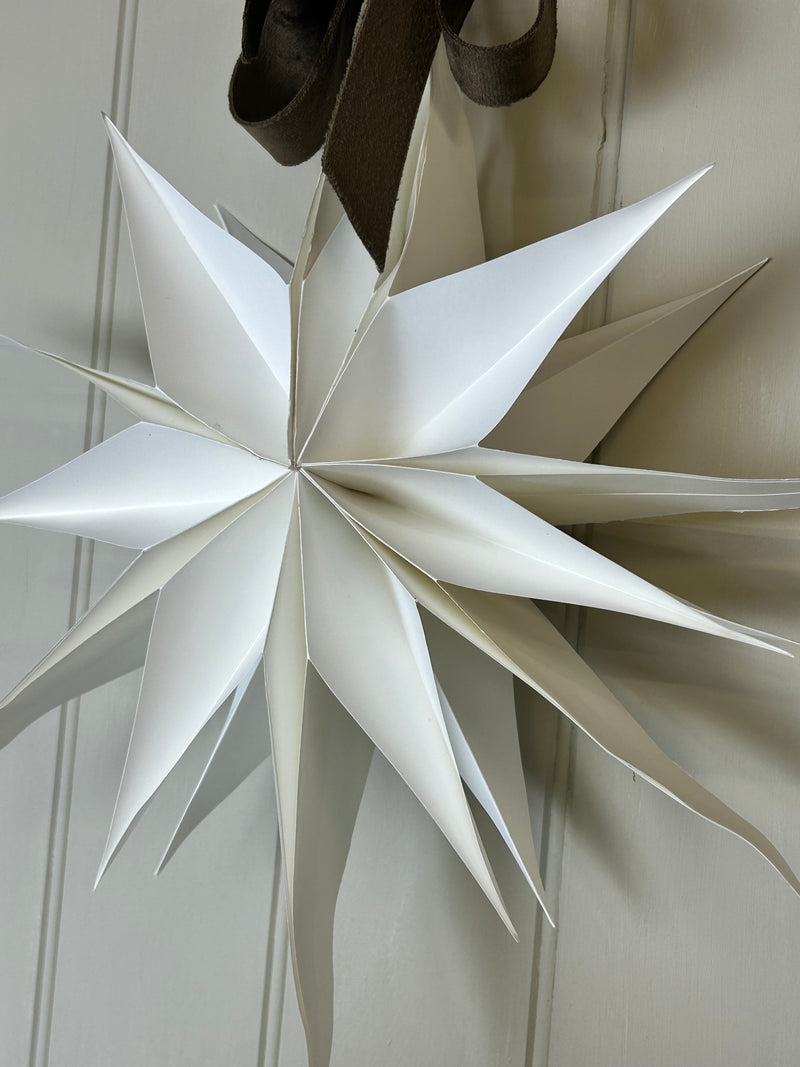 Off white Maddox paper hanging star 40cm
