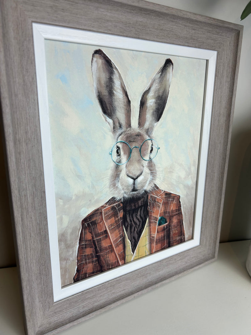 Harley and Angus framed prints by Adeline Fletcher