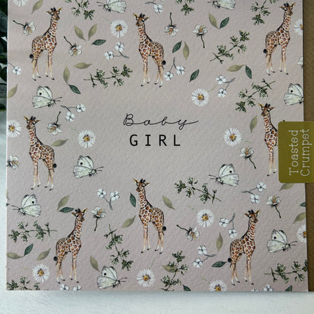 Baby Girl Greeting Card