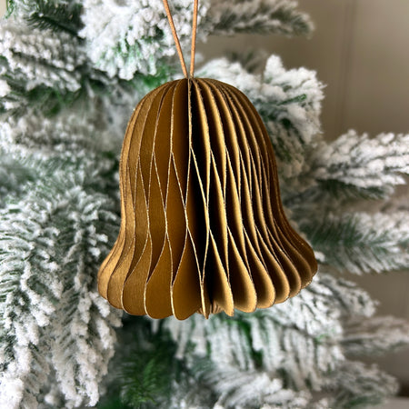 Maddox cinnamon bronze bell paper 12cm