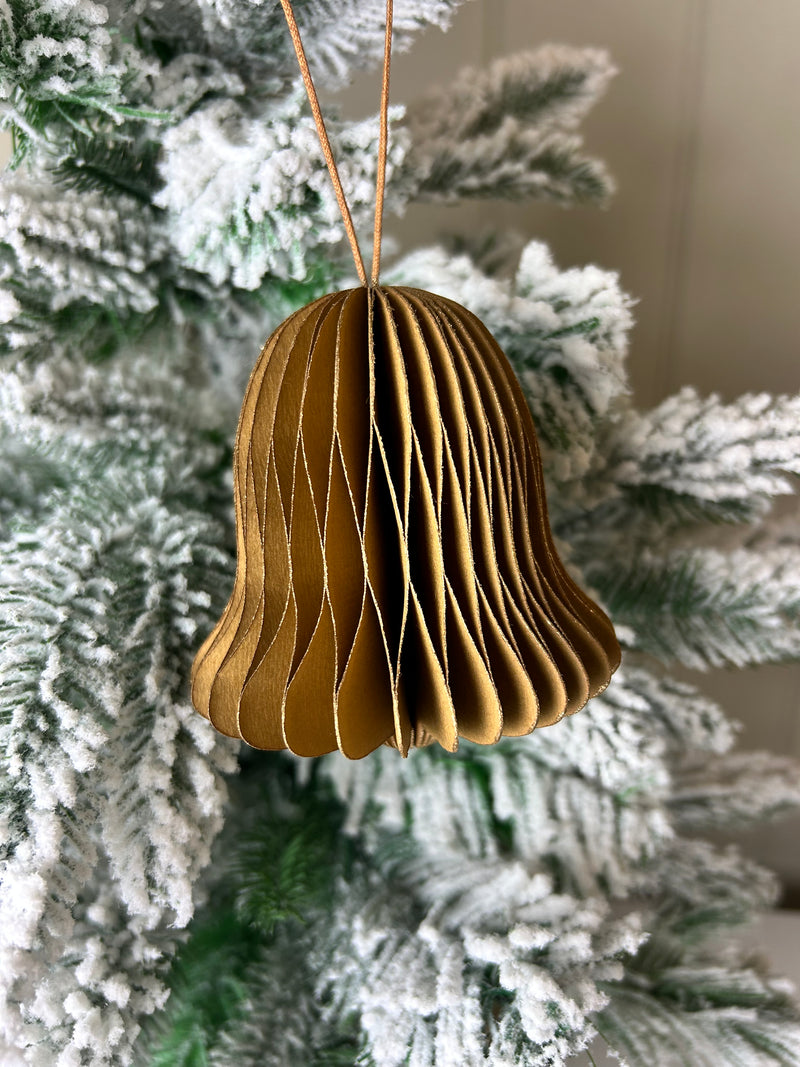 Maddox cinnamon bronze bell paper 12cm