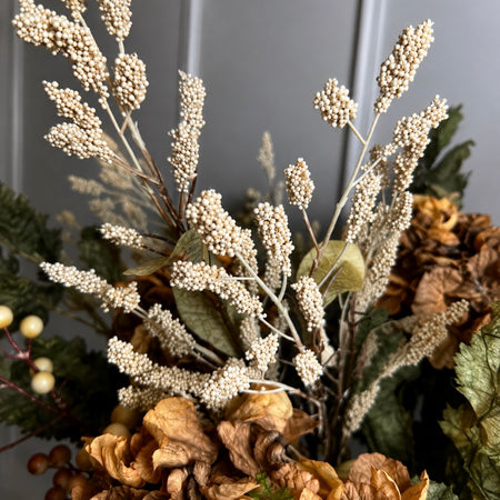 Natural oyster dried touch wheat grain sorghum spray stem