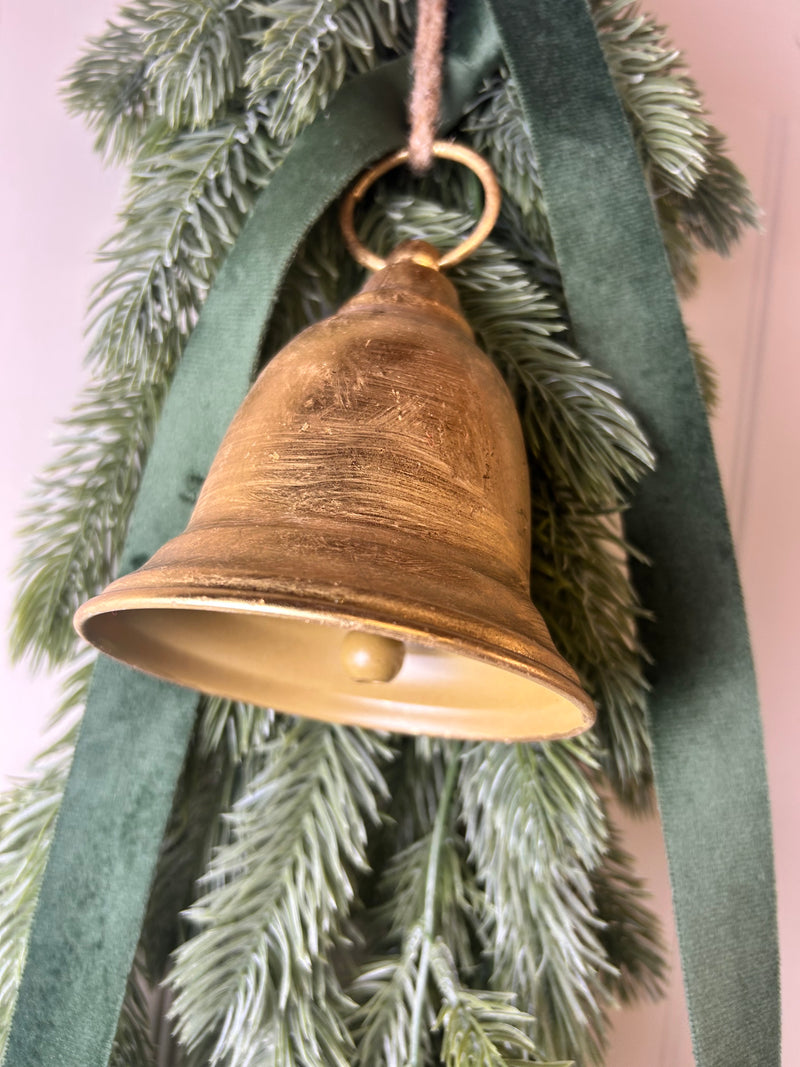 Brass Gold Metal Hanging Bell
