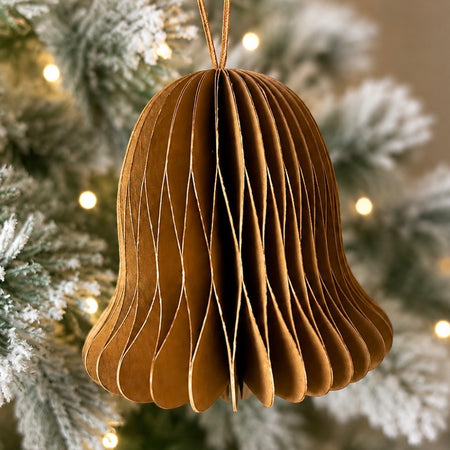 Maddox cinnamon brown bronze bell paper 12cm