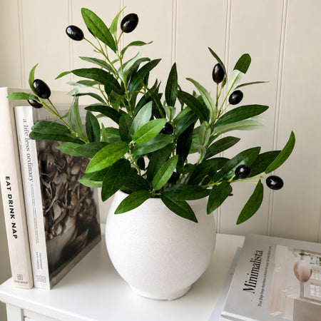 Olive stem spray shorter stem 45cm