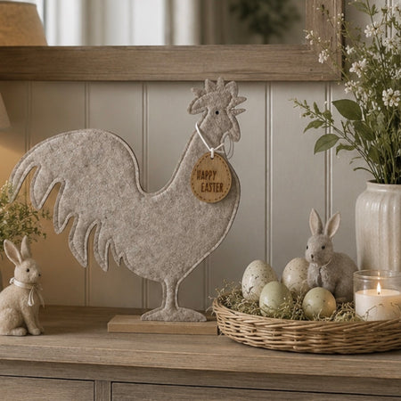 Large Felt Rooster