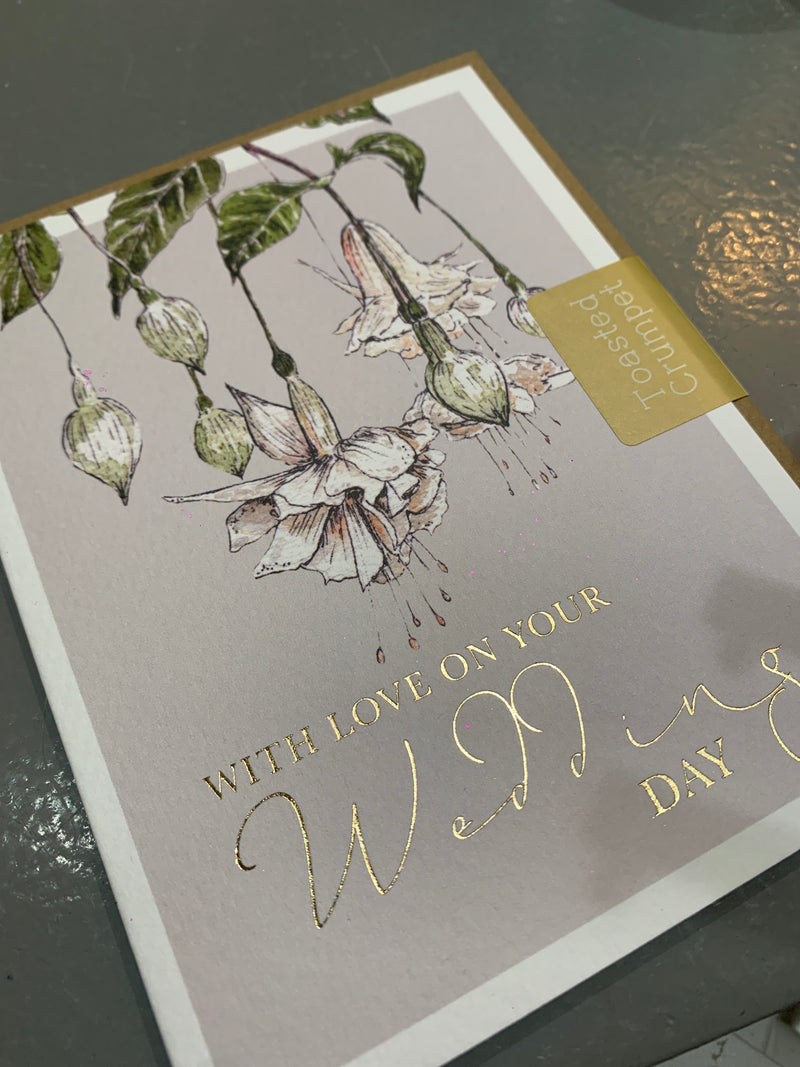 ‘With Love on Your Wedding Day’ Greeting Card