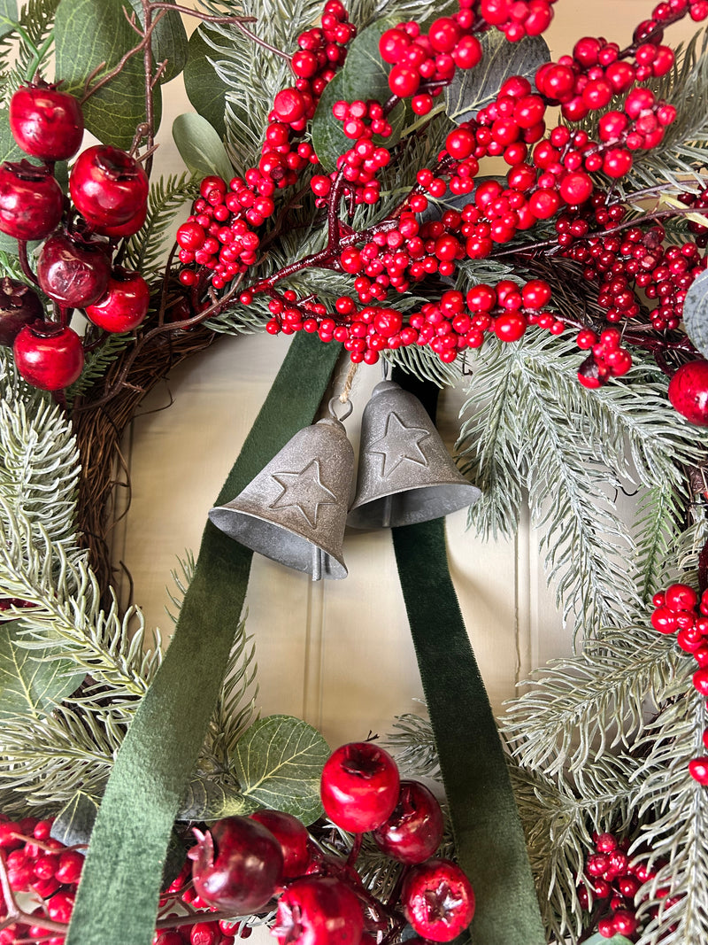 Metal star hanging bell