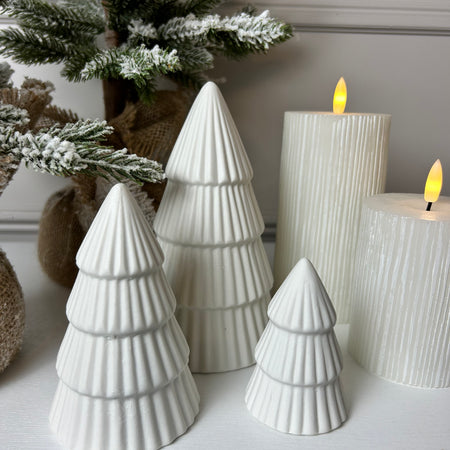 White Matt ceramic tree 3 sizes
