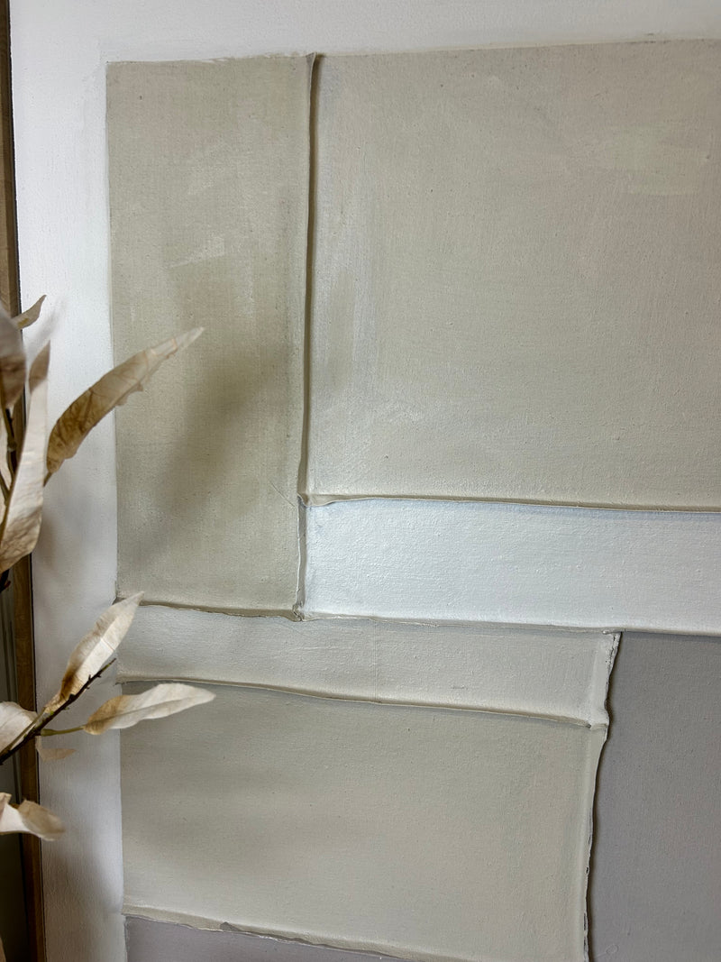 Hand finished neural abstract framed art 2 styles