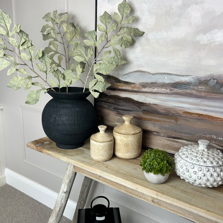 Ghost dhalia leaf spray 100cm