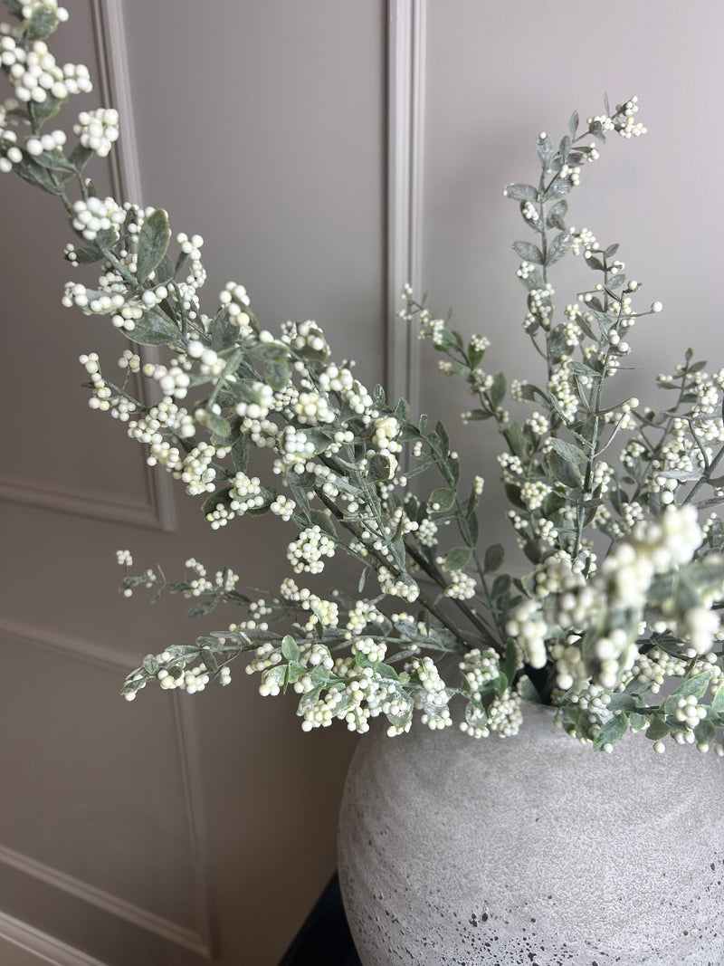 White berry spray stem 70cm