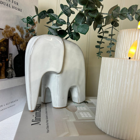 Elephant shaped bud vase