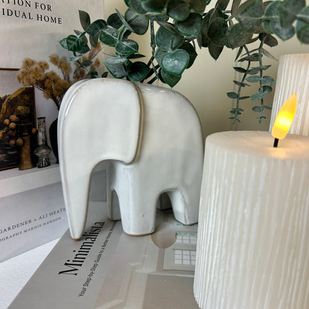 Elephant shaped bud vase