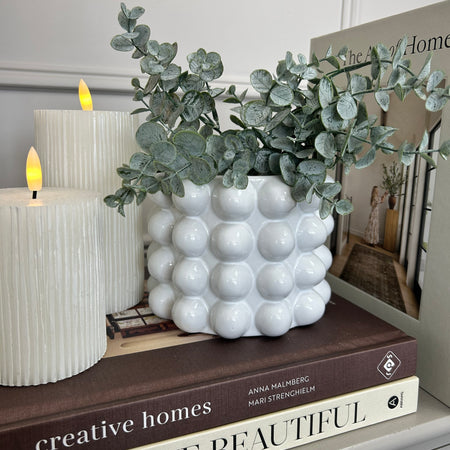 White Bobble Plant Pot