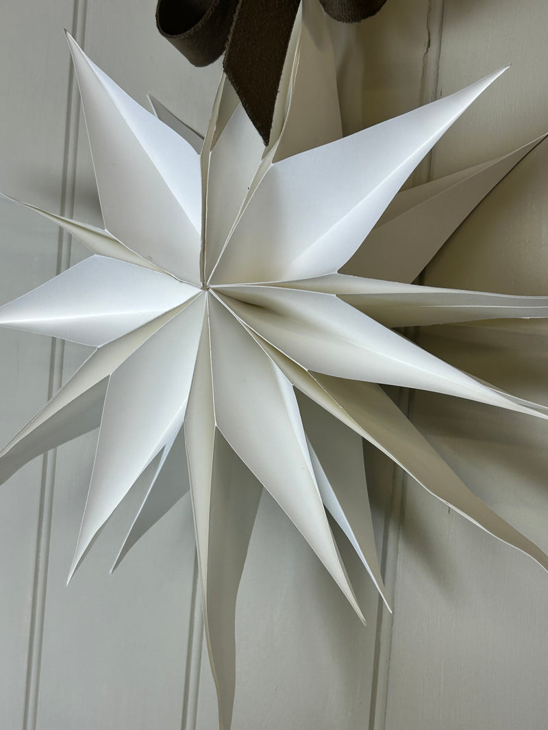 Off white Maddox paper hanging star 40cm