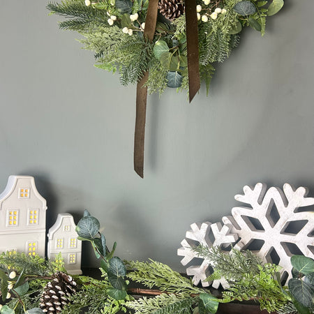 Woodland forest foliage garland 150cm