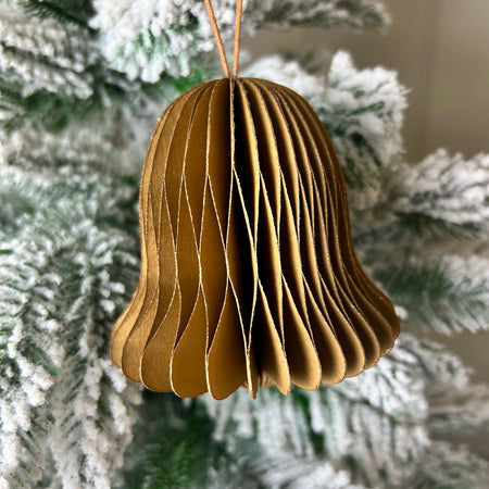 Maddox cinnamon bronze bell paper 12cm