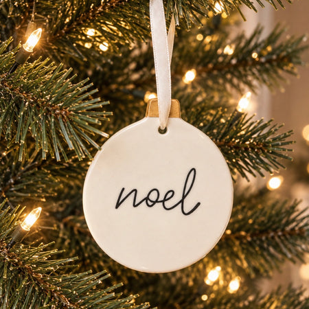 Ceramic hanging bowl decoration