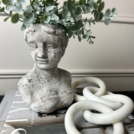 Stone Bust Planter