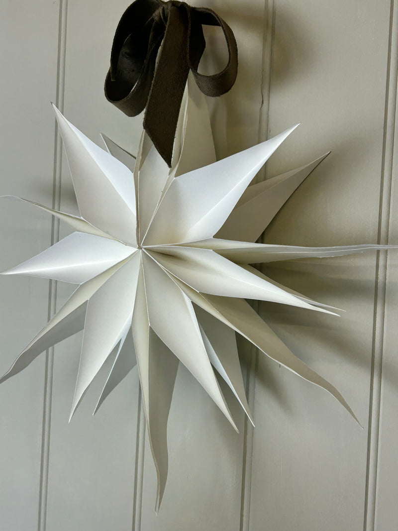 Off white Maddox paper hanging star 40cm