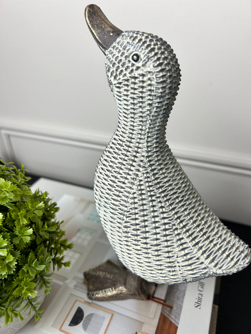 Standing Posed woven detail Duck