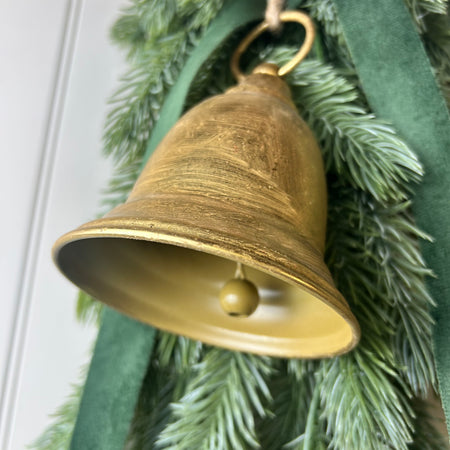 Brass Gold Metal Hanging Bell