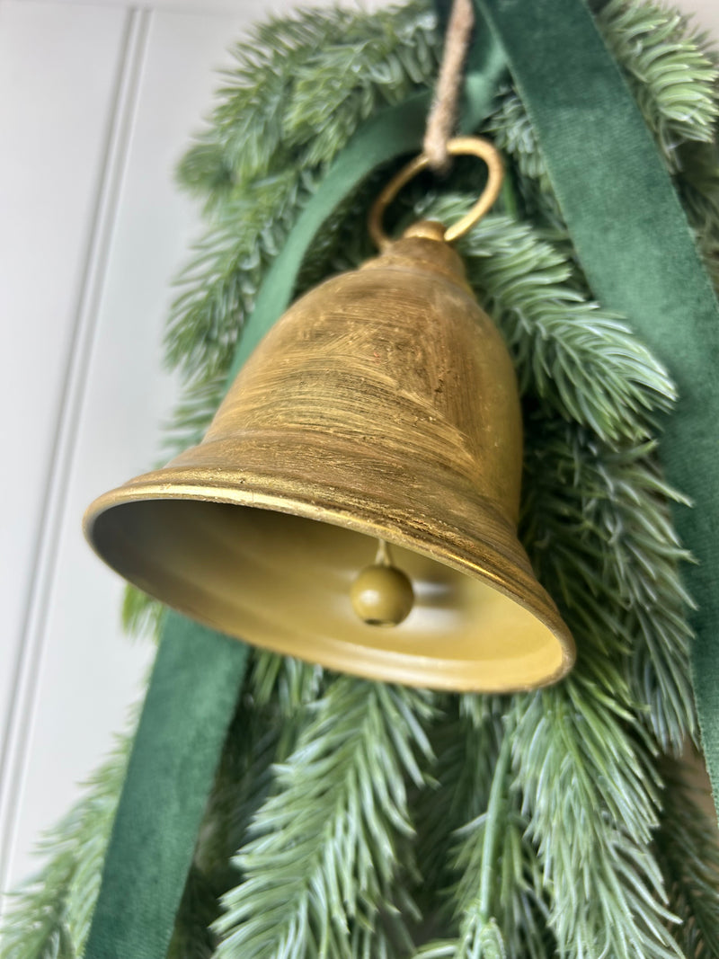 Brass Gold Metal Hanging Bell