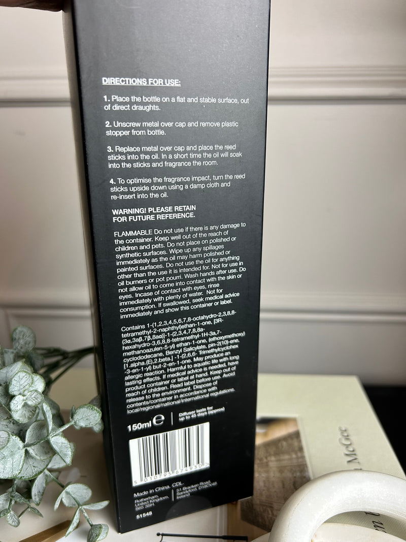 Redcurrant and ivy diffuser 150ml