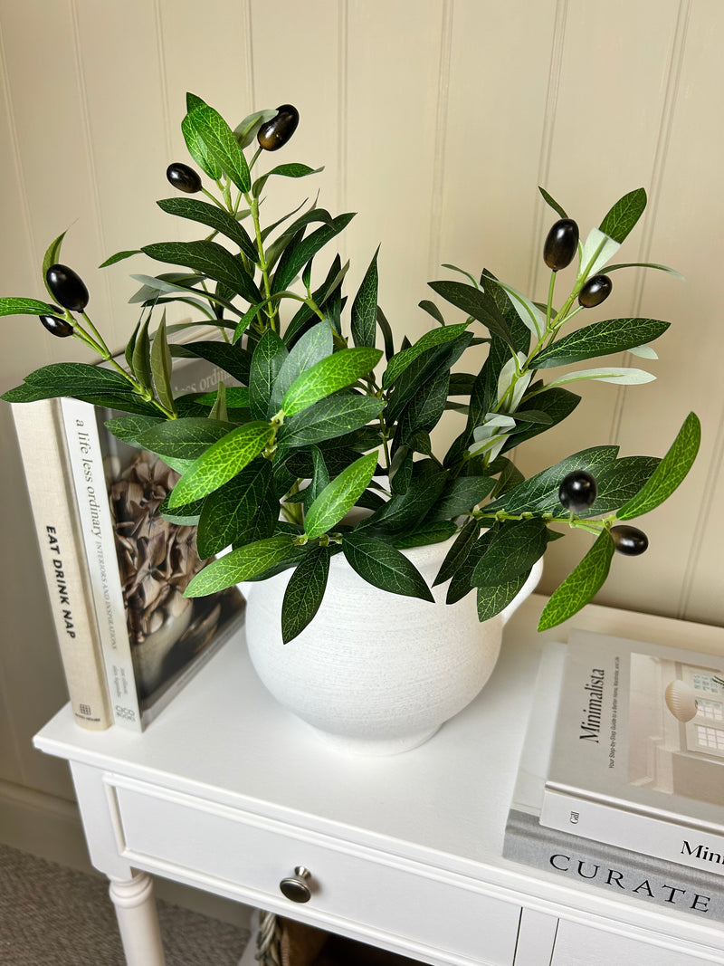 Olive stem spray shorter stem 45cm