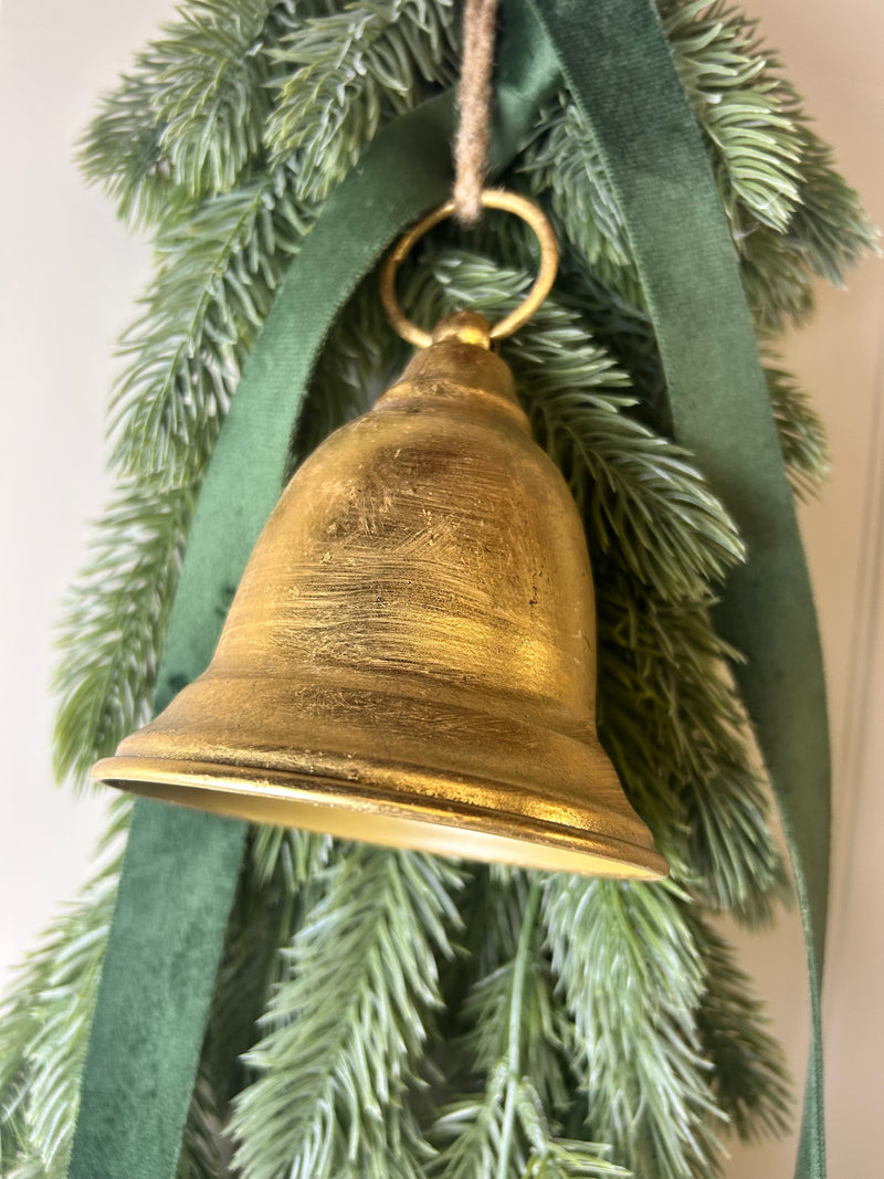 Brass Gold Metal Hanging Bell