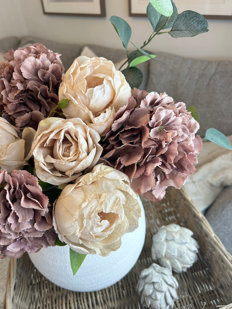 Oyster Dried Touch Single Valera Rose
