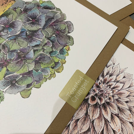 Beautiful Blank Greeting Cards For Own Message 4 styles