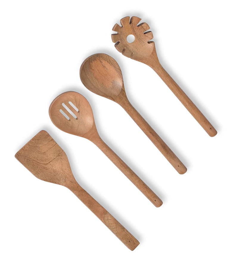 Set of 4 midford utensils set mango wood