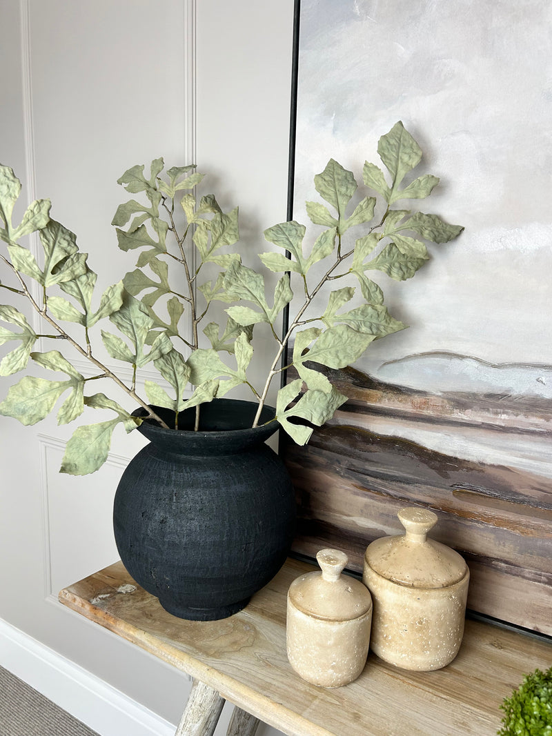 Ghost dhalia leaf spray 100cm