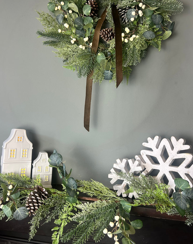 Woodland forest foliage garland 150cm