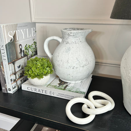 Washed Stone look natural rustic jug