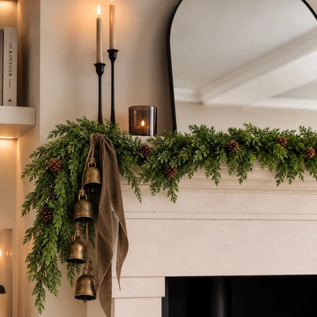 Premium scotch pine full garland 182cm
