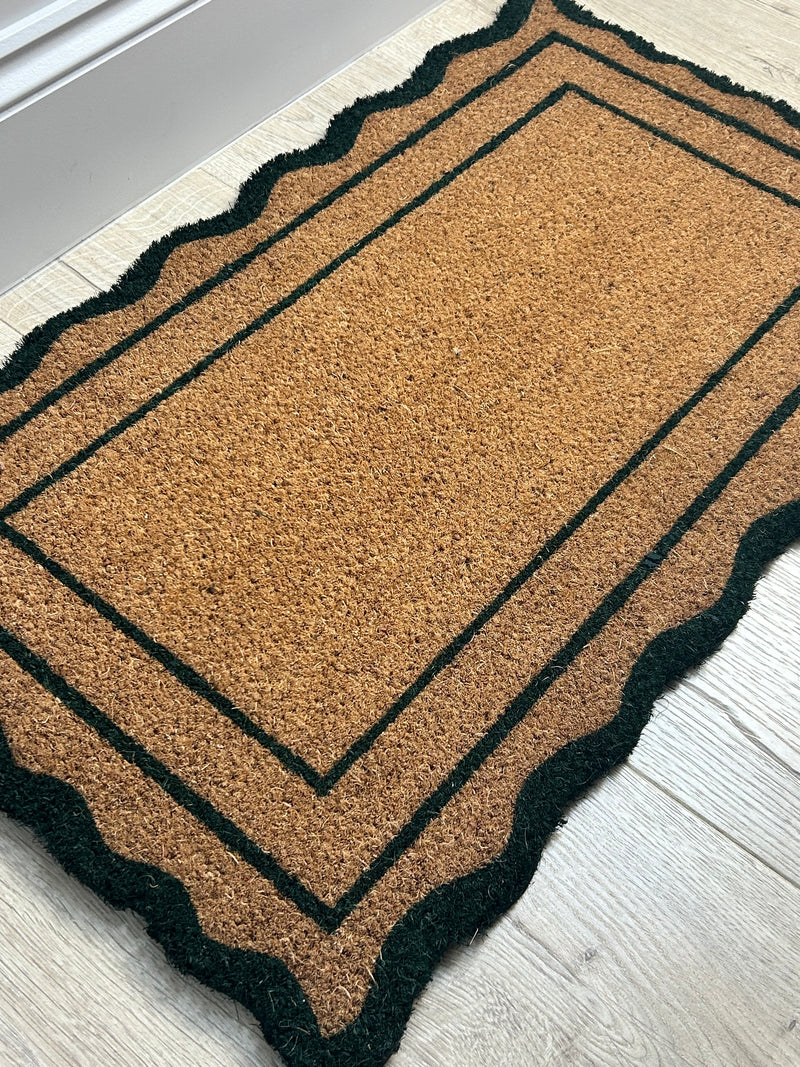 Grey Star Door washable Mat rug 75x50cm and 67x100cm