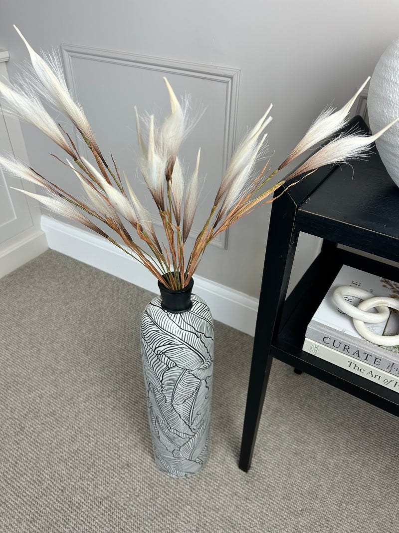 Tall Pampas reed spray 100cm