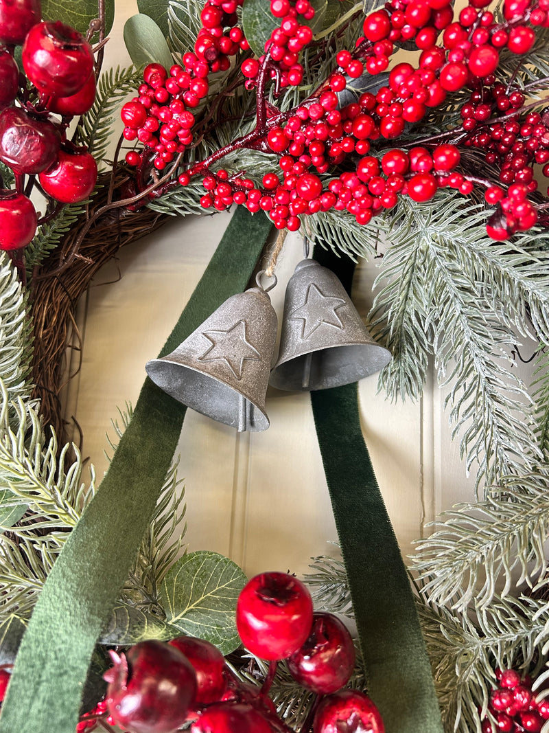 Metal star hanging bell