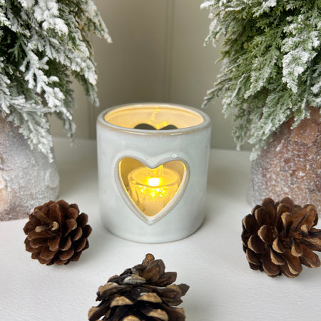 Heart Star Tea Light Candle Holder, 2 Styles