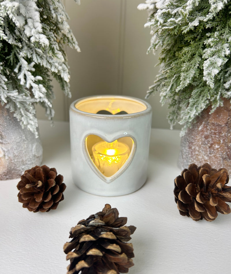 Heart Star Tea Light Candle Holder, 2 Styles