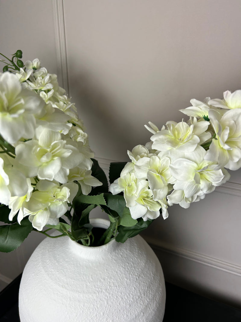 Large off white Cream Stocks Flower stem
