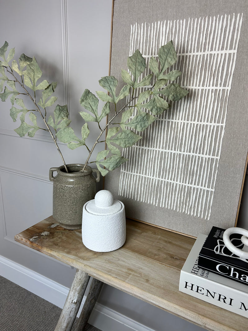 Ghost dhalia leaf spray 100cm