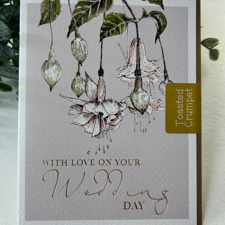 ‘With Love on Your Wedding Day’ Greeting Card