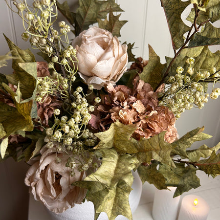 Coffee brown large arrangement