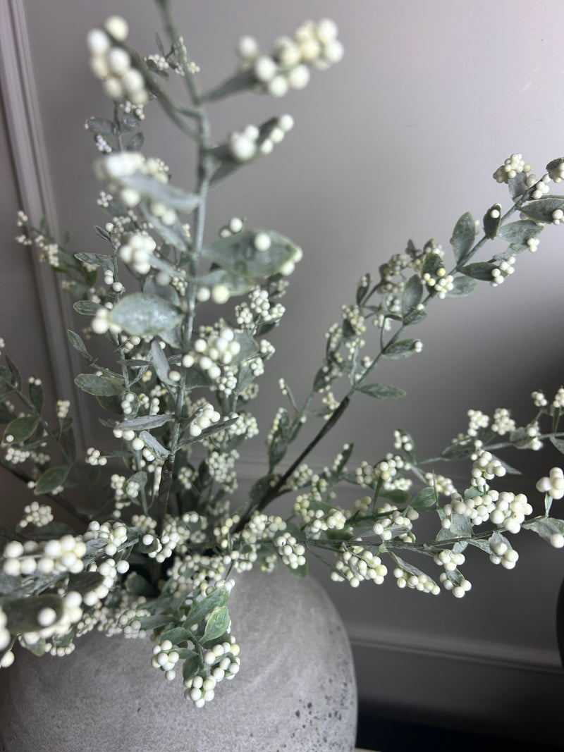 White berry spray stem 70cm