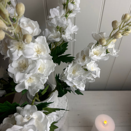 Real feel touch delphinium stem 70cm