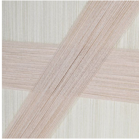 Wooden Framed String taupe wall art